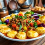 Przepis na Sakiewki z Pieczarkami