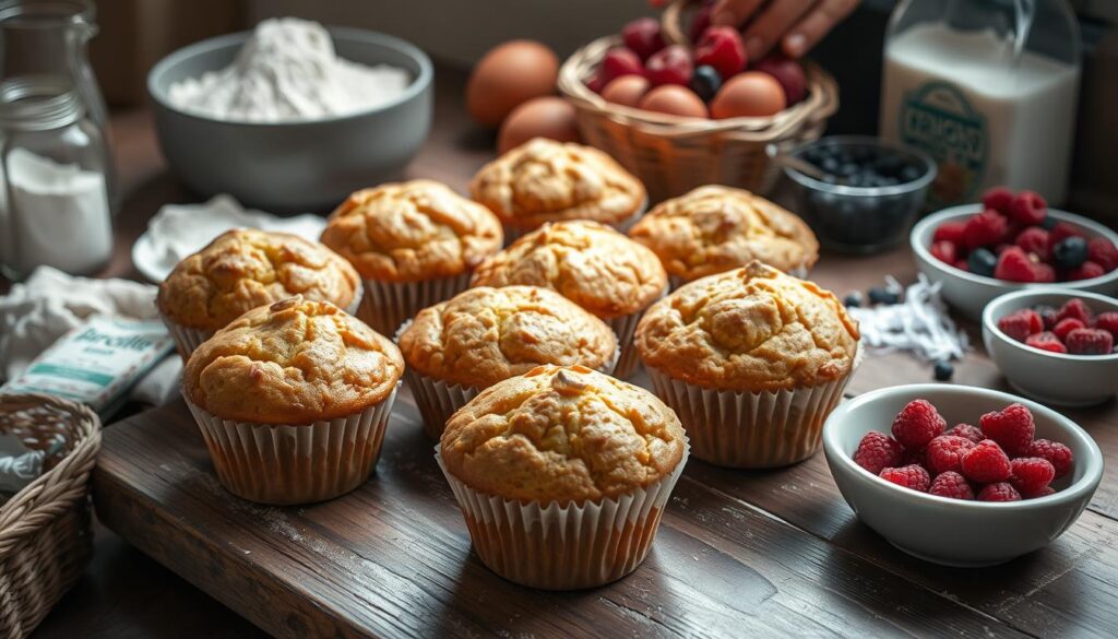 domowe muffiny