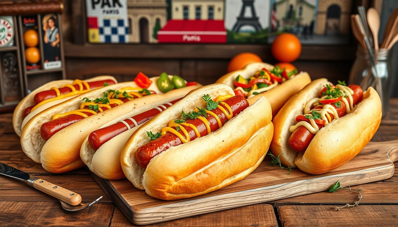 francuskie hot dogi