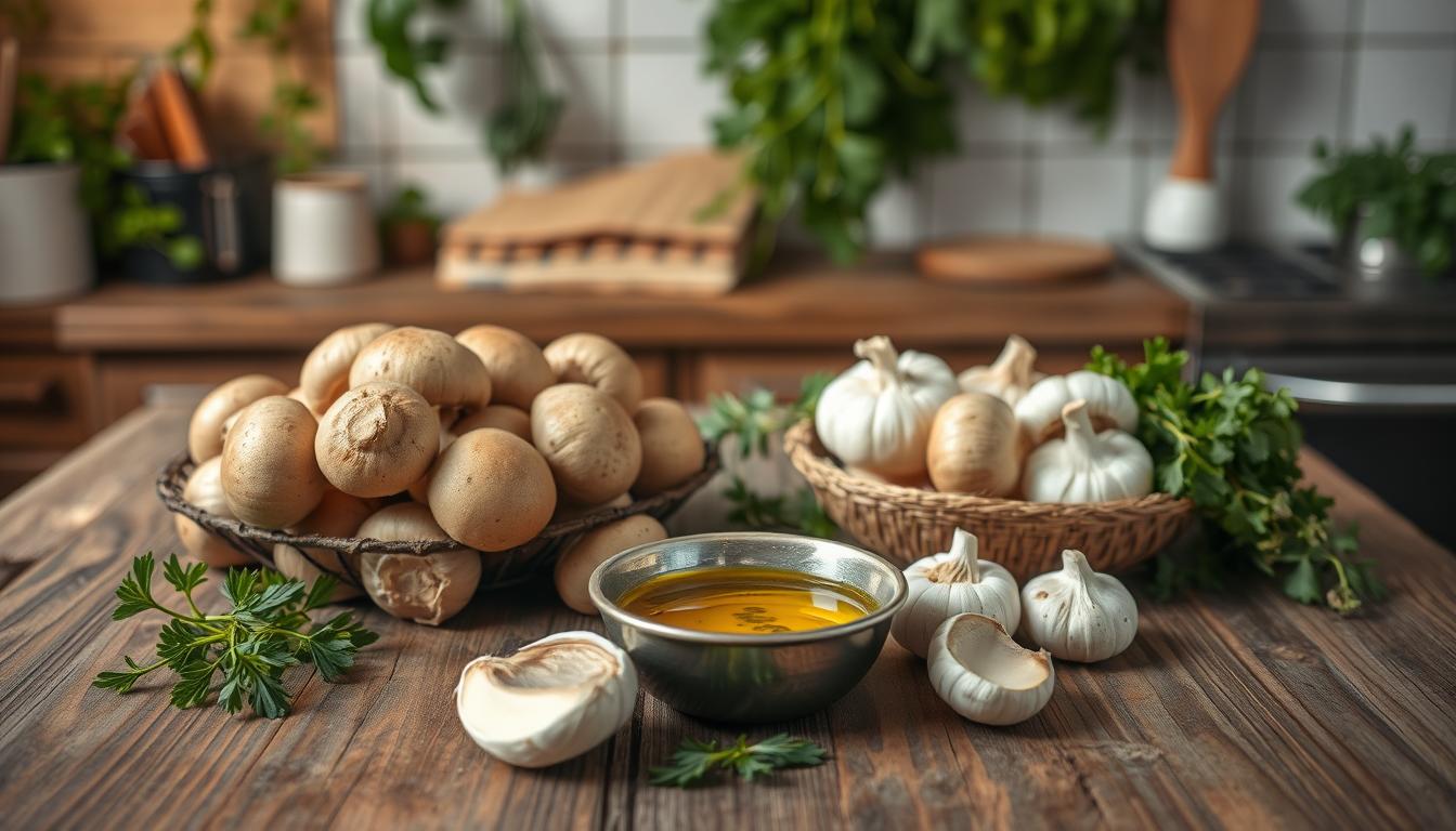 prosty przepis na pieczarki