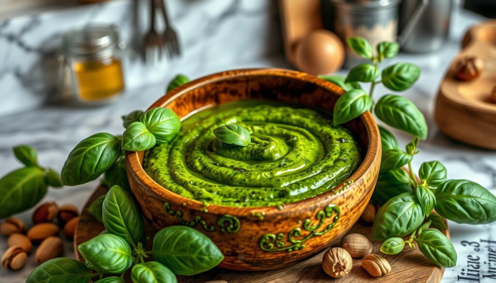 tradycyjny włoski sos pesto
