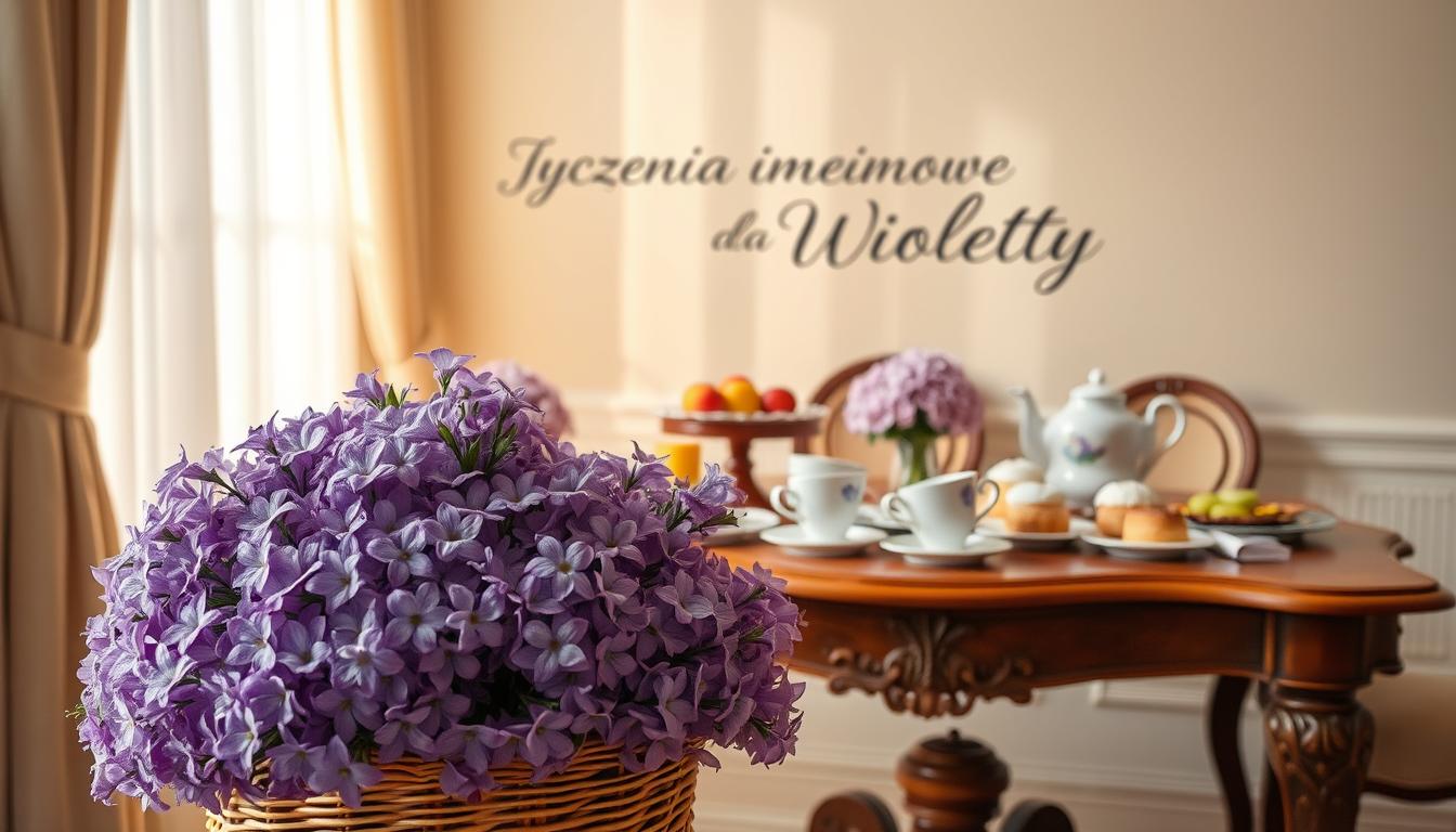 Życzenia imieninowe dla wioletty