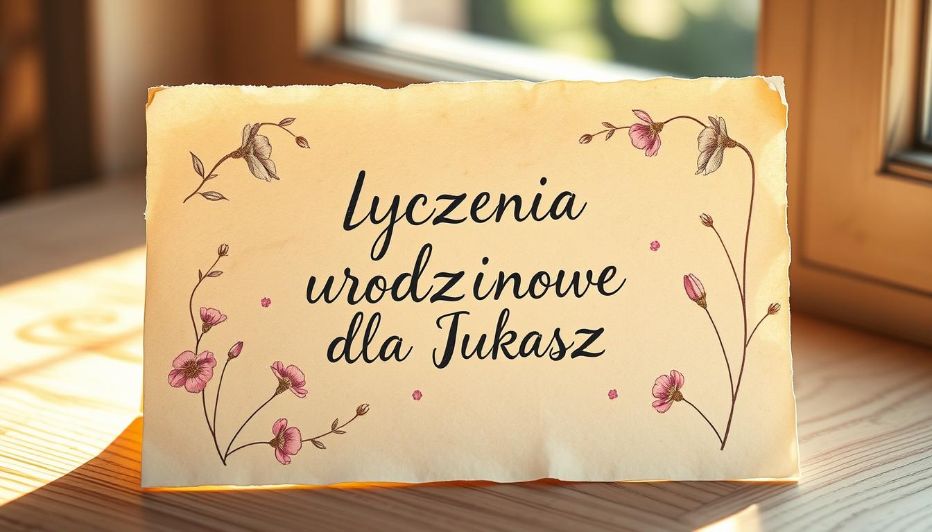 Życzenia urodzinowe dla łukasza